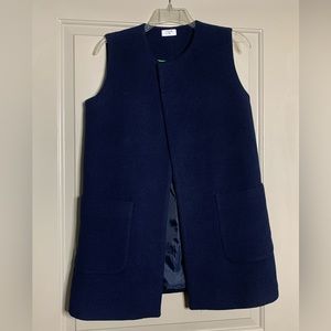 NWOT‼️ Dark Navy Blue Crown & Ivy Vest